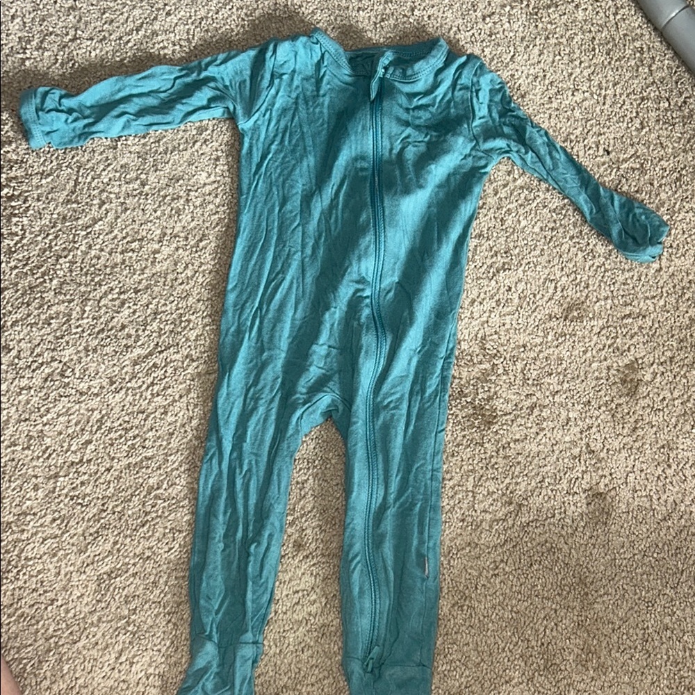 Kyte BABY Blue Footies One Piece